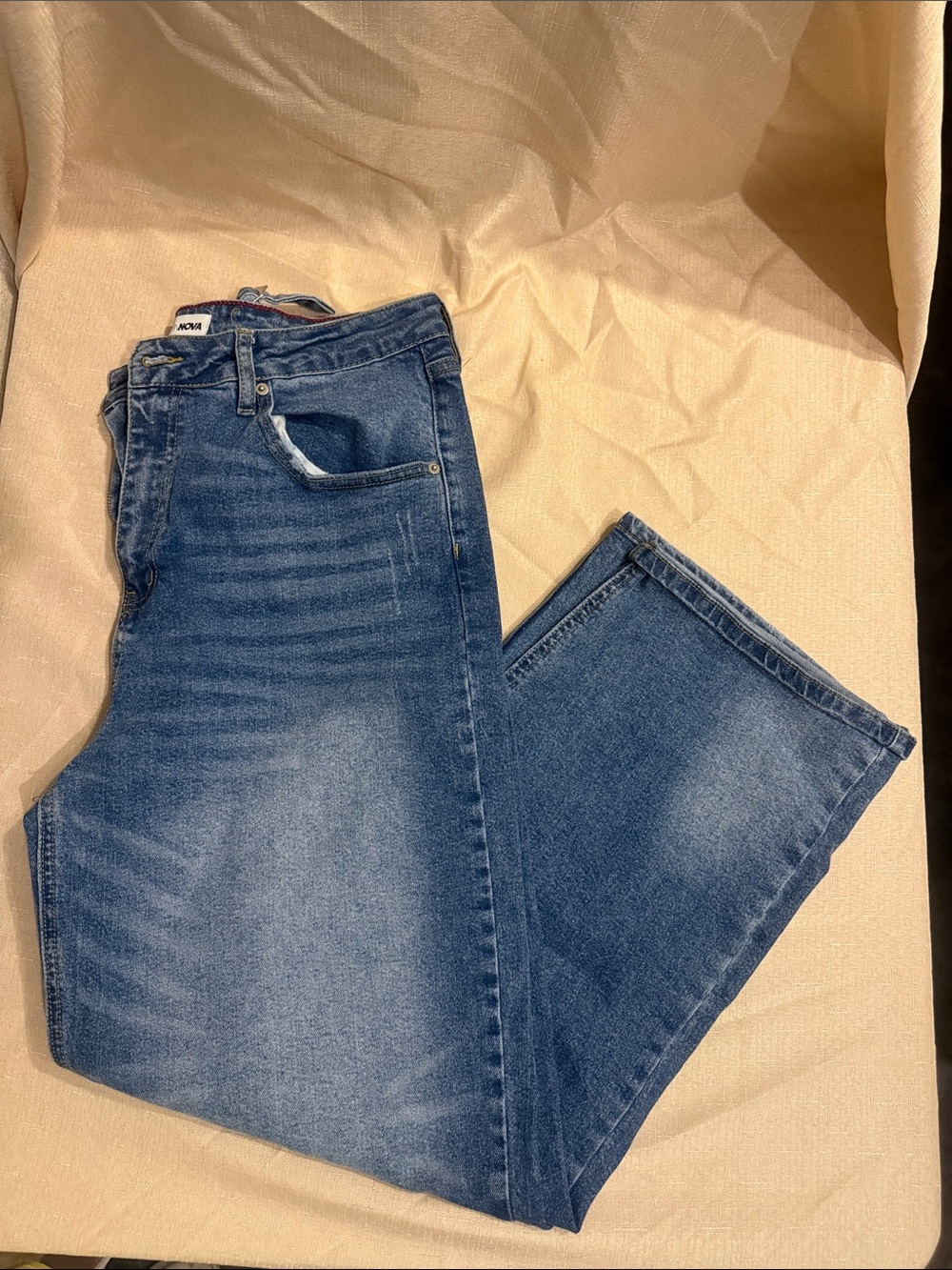 Classic High-Rise Blue Jeans